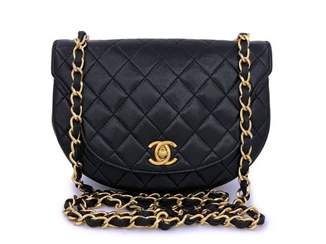 chanel half moon flap bag|chanel mini flap bag review.